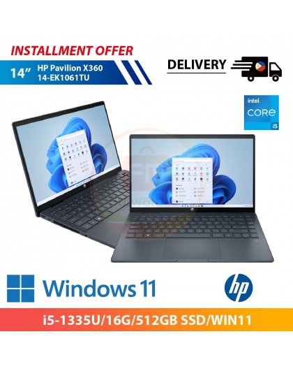 【PHIL】HP Pavilion X360 14-EK1061TU 14"(i5-1335U/16G/512GB SSD/WIN11)