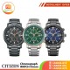 CITIZEN Chronograph WATCH 43mm 黑CA0846-81E/藍CA0845-83L/綠CA0840-87X