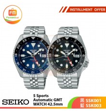 SEIKO 5 Sports Automatic GMT WATCH 42.5mm 黑SSK001/藍SSK003