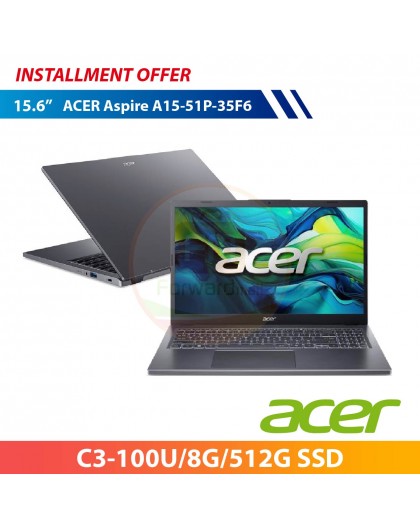 ACER Aspire A15-51P-35F6 15.6" (C3-100U/8G/512G SSD)