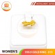 WOMEN'S 999.9 GOLD RING - 015