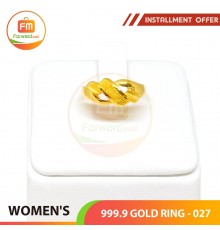 WOMEN'S 999.9 GOLD RING - 027